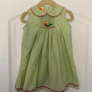Southern Sunshine Kids smocked mermaid dress 18mths